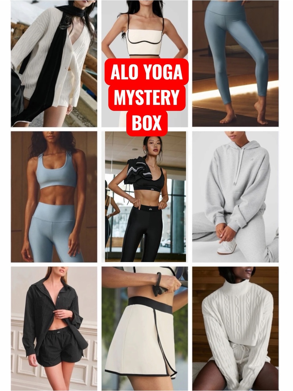 ✨ALO Yoga 5 Item Mystery Sellers Box! ✨